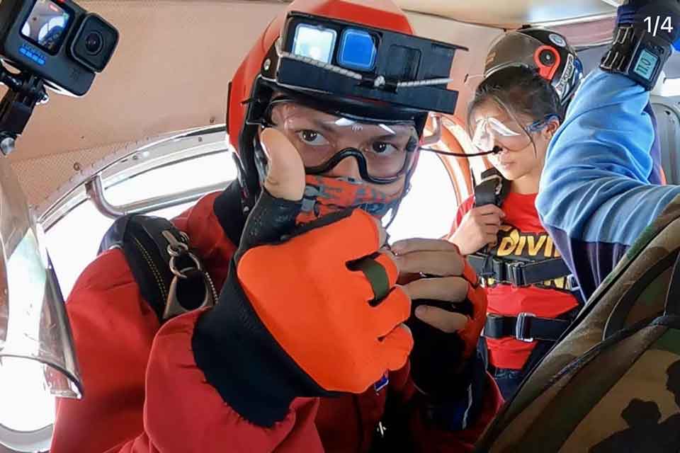 צניחה חופשית בבנגקוק (Tandem Skydiving)